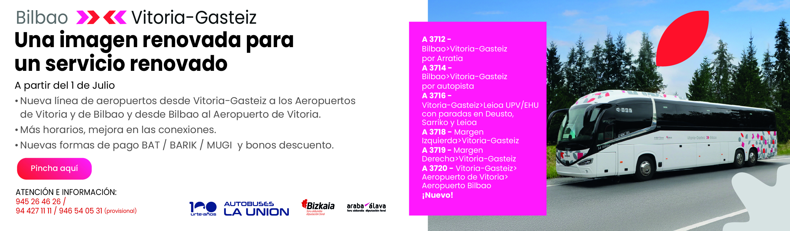 Nueva línea A3700